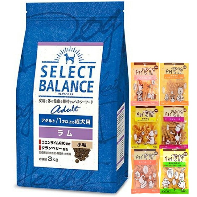 セレクトバランス アダルトラム 小粒1才以上の成犬用 15㎏ セレクト