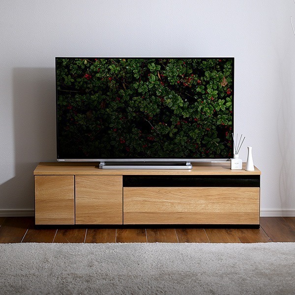 日本製 テレビ台 テレビボード 140cm幅 完成品 63型まで対応 収納テレビ台