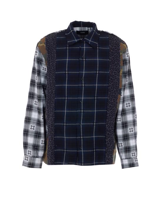 AMIRI Men Shirts TOSH1006 MIDNIGHT BLUE Blue