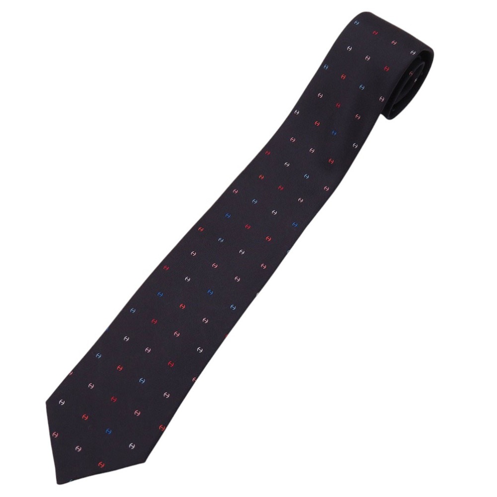 未使用品 Hロゴ ネクタイ シルク/シルク Anthracite 1266【中古】 メンズ 16,280円