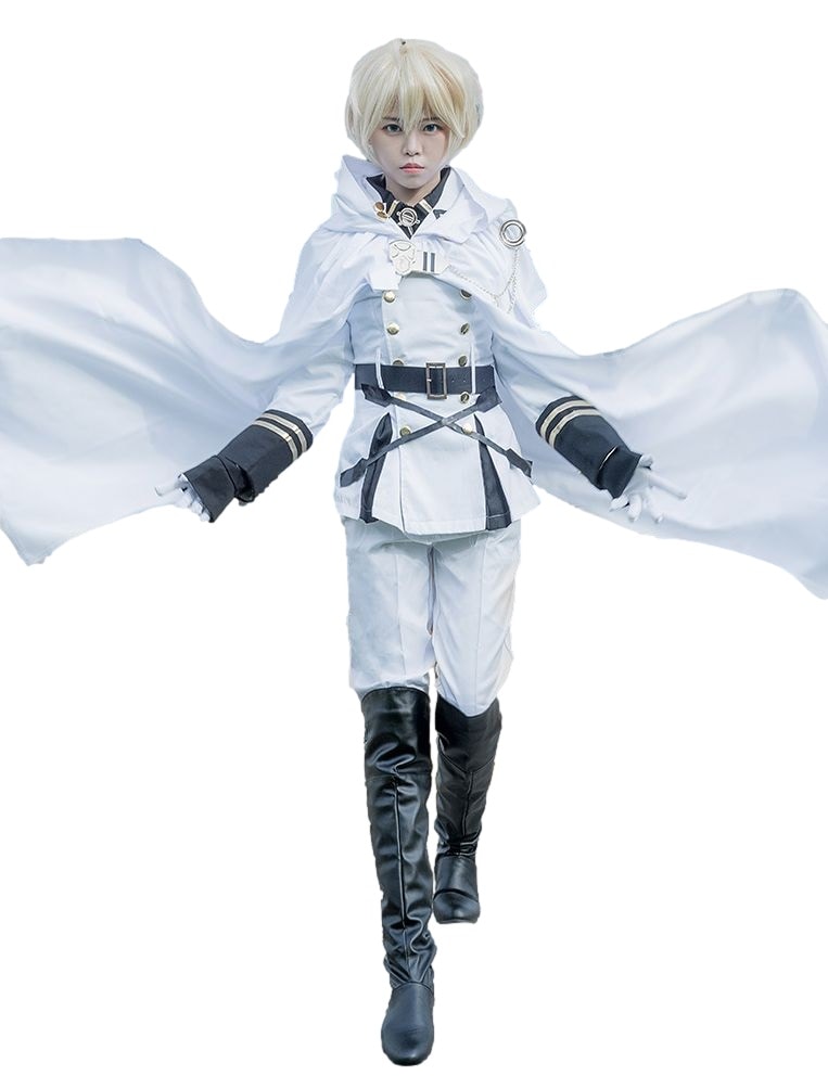 【ウィッグ付】 終わりのセラフ 風 百夜ミカエラ ひゃくやみかえら コスチューム コスプレ衣装 9点セット サイズ S―XXL