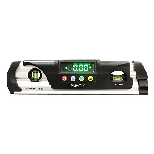 Digi-Pas 防水式デジタルレベル 水平器 0.05* 200mm DWL280Pro