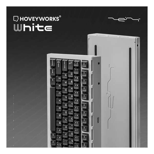 ゲーミングキーボード ZENT75-HE 8K/0.1ms/0.01RT/0.005刻み/ホワイト ZENT75-HE White