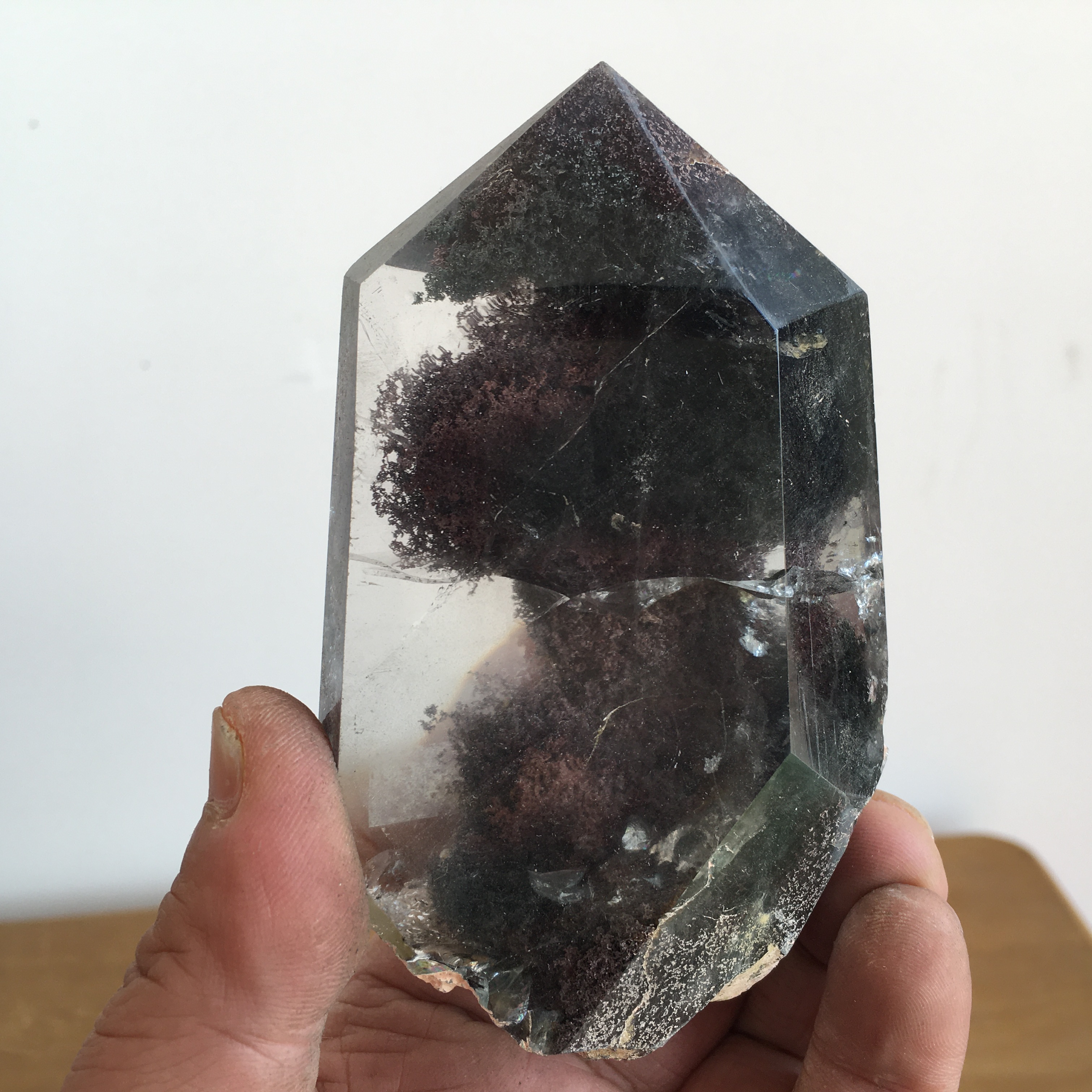 绿幽灵水晶,天然水晶 463g