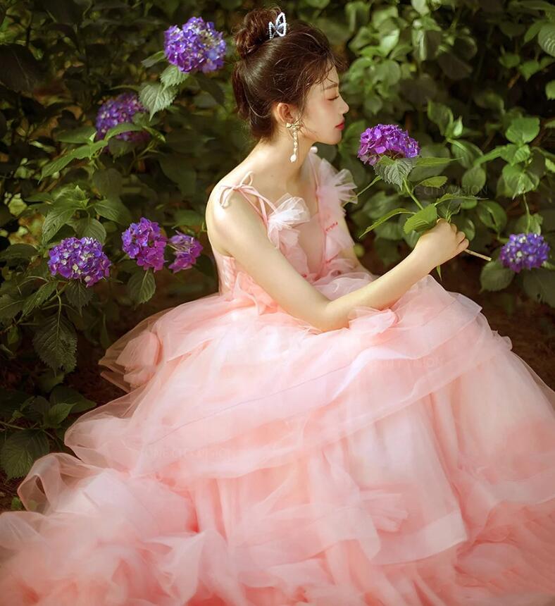 花嫁ドレス カラードレス コンサート オフショルダー 二次会ドレス 披露宴 前撮りドレス 後撮り 旅行 高級感 結婚式ドレス ウェディングドレス ロング ワンピース パーティードレス お姫様 成人式ド