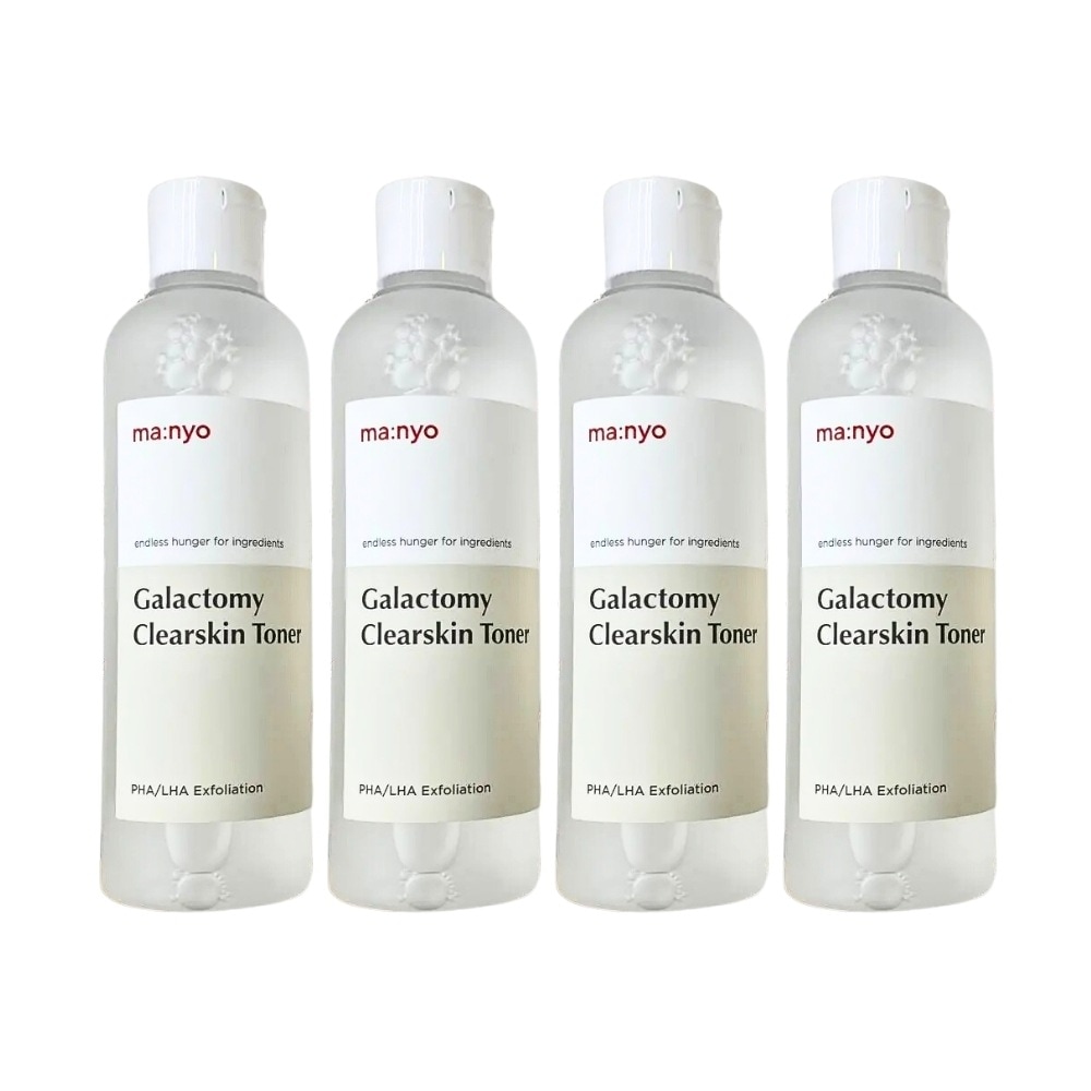 【4本セット】ガラクトミー クリアスキントナー 210ml／ナイアシン化粧水