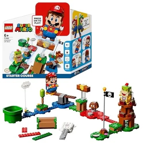 スーパーマリオ おもちゃ (R)マリオ(TM) と ぼうけんのはじまり ～ スターターセット クリスマスプレゼント クリスマス 男の子 女の子 マリオ 子供 グッズ フィギュア ゲーム 玩