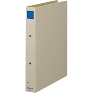 （まとめ）キングジム 保存ファイル 4373 A4S 30mm 灰／青(×10セット)