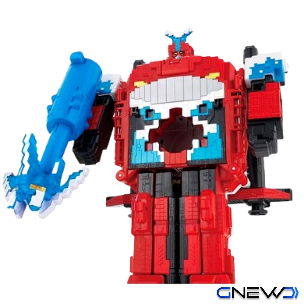 [正品] パワーレンジャー アニマルフォースDX オーシャンアンペラー/自動車/動物/韓国/ロボット/変身ロボット/アクションフィギュア/おもちゃ/プレゼント/誕生日/合体ロボット