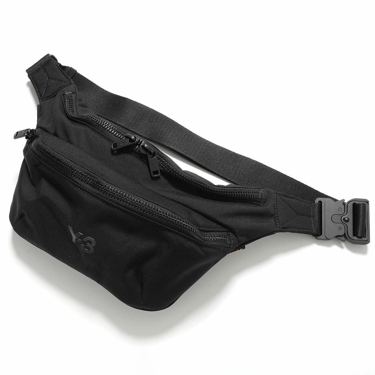 Y-3 ワイスリー ボディバッグ FANNY PACK ファニー パック JW6221 メンズ ナイロン ベルトバッグ ウエストポーチ クロスボディ ロゴ 鞄 BLACK