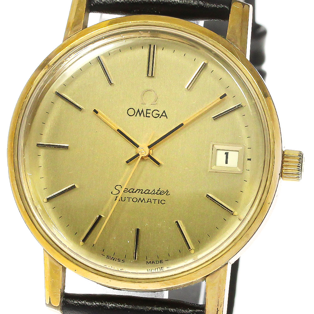 オメガ OMEGA 166.0202 シーマスター Cal.1010 デイト 自動巻き メンズ _782422【中古】