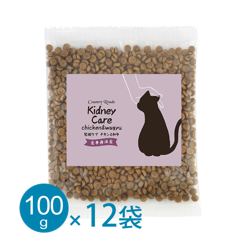 お魚でつくった 腎臓ケア チキン＆和牛風味 100g×12袋セット