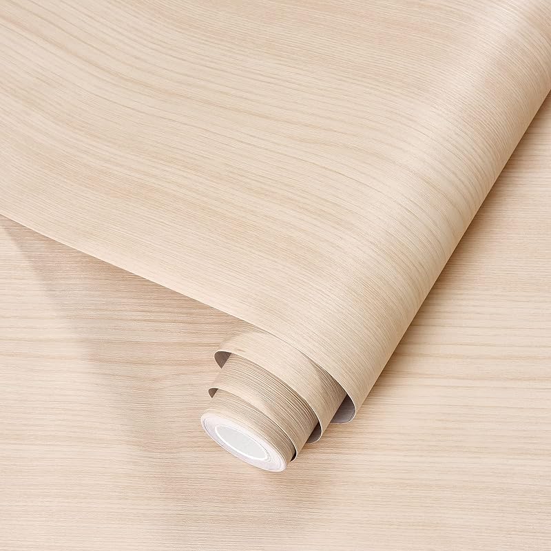 【厚手】壁紙 木目 リメイクシート 壁紙シール カッティングシート 厚さ0.3mm ナチュラル 木目調 シート シール 61cm*10m 剥がせる壁紙 のり付き エンボス加工 防水 防油 耐熱 ドア