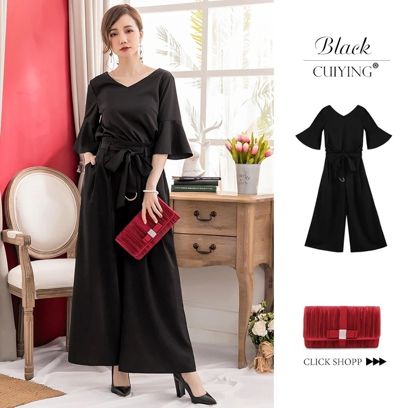 【CY.上品】 夏 上下セット ワイドパンツ フリル ママスーツ スーツ セットアップ スーツセット 卒業式 入学式 入園式 セットアップ フォーマル30%までに制限