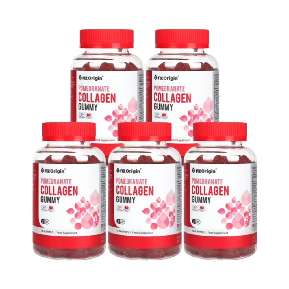 【大容量 5個】 食べるコラーゲン72粒 韓国 低分子コラーゲングミ ザクロ コラーゲン ゼリー サプリ 美容サプリ