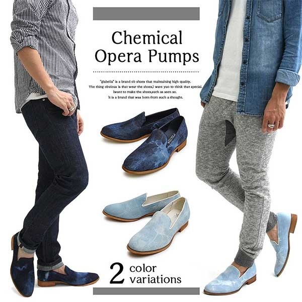 Qoo10 ケミカルオペラパンプス シューズ メンズ メンズバッグ シューズ 小物