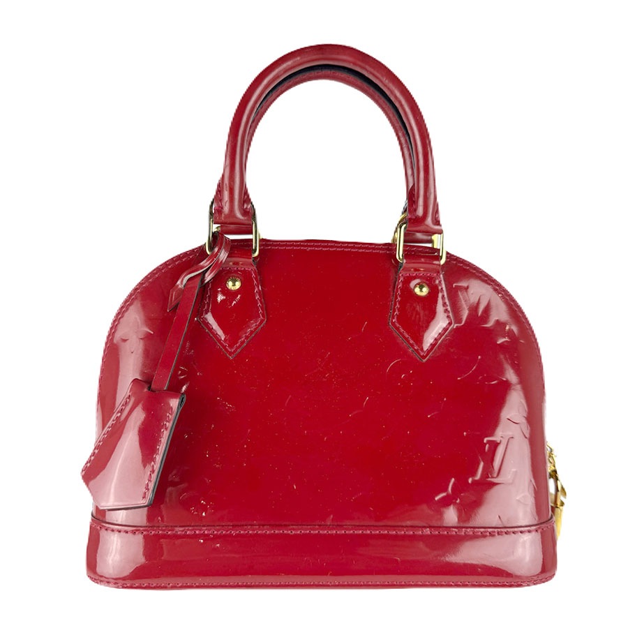 ルイ ヴィトン LOUIS VUITTON ハンドバッグ ショルダーバッグ モノグラム ヴェルニ アルマBB モノグラムヴェルニ ポムダムール レディース M91606 z8429
