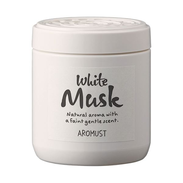（まとめ） 晴香堂 アロマストナチュラル ホワイトムスク 160ml 1個 (×10セット)