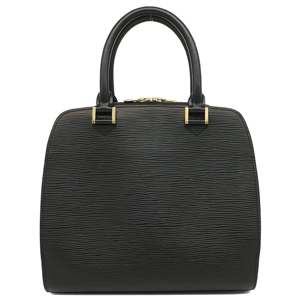 ルイヴィトン LOUIS VUITTON ハンドバッグ ポンヌフ エピレザー ノワール ゴールド金具 黒 M52052 MI1929【中古】