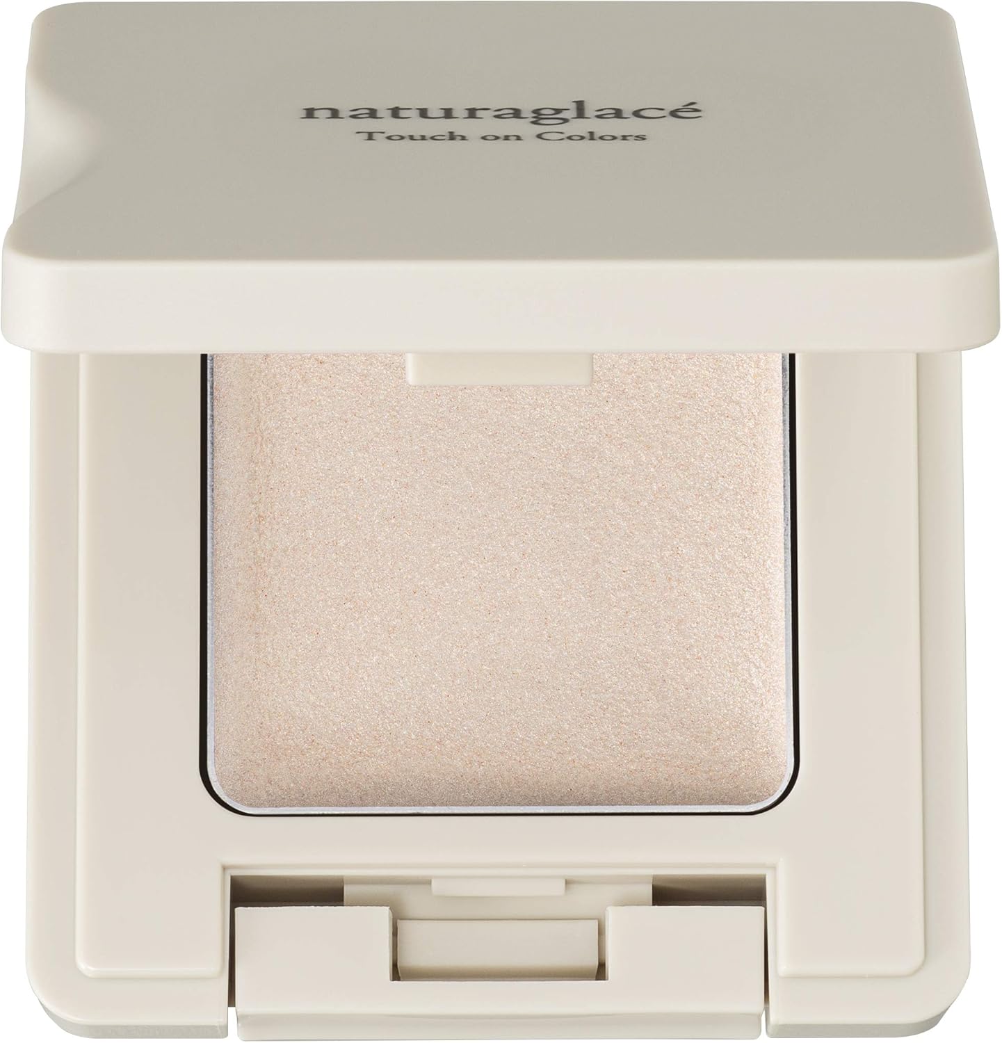 ナチュラグラッセ naturaglace タッチオンカラーズ パール 02P アイボリー 指塗りマルチカラー アイシャドウ 2.0グラム x 1