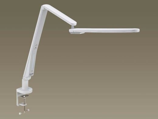 SQ-LC570-W [ホワイト仕上シルバー] LEDデスクスタンド