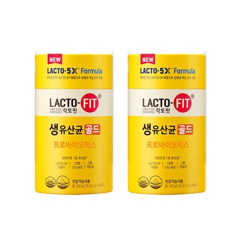 ラクトフィット ゴールド2G*50 x 2缶[락토핏 골드 2G*50 2통]