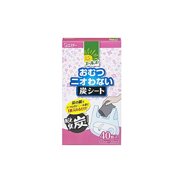 エステー エールズ おむつニオわない炭シート 40枚入 エステー