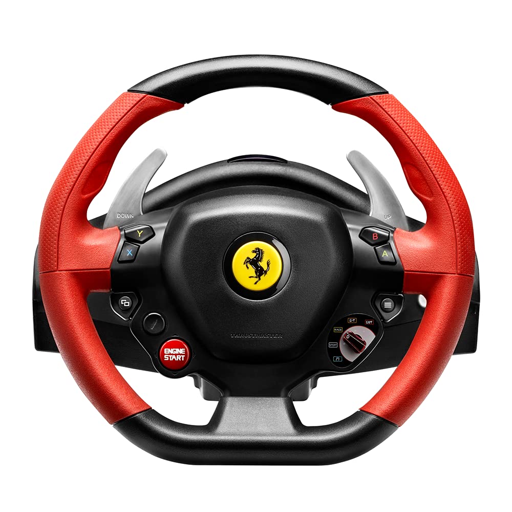 Thrustmaster 458 Spider Racing Wheel, Thrustmaster フェラーリ 458 スパイダー レーシング ホイール (Xbox シリーズ X/S & One)