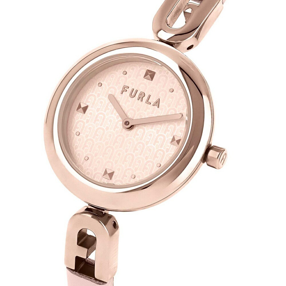 フルラ 腕時計 レディース バングル レザー ブレスレット ピンクゴールド ピンク シンプル おしゃれ かわいい ブランド 女性 プレゼント 誕生日 記念日 FURLA 時計 並行輸入品 ランキング