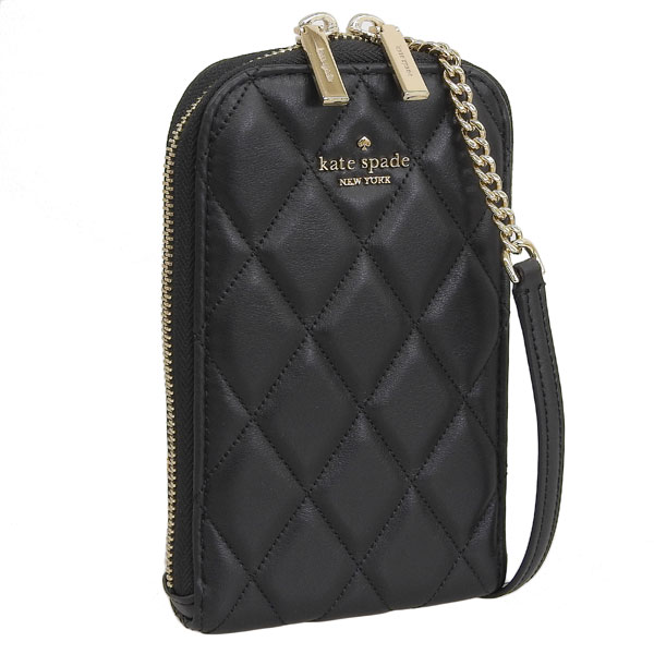 ケイトスペード バッグ レディース ショルダーバッグ アウトレット レザー ブラック キャリー ノースサウス ジップ フォン クロスボディ carey ns phn cbdy KC597-001 KA