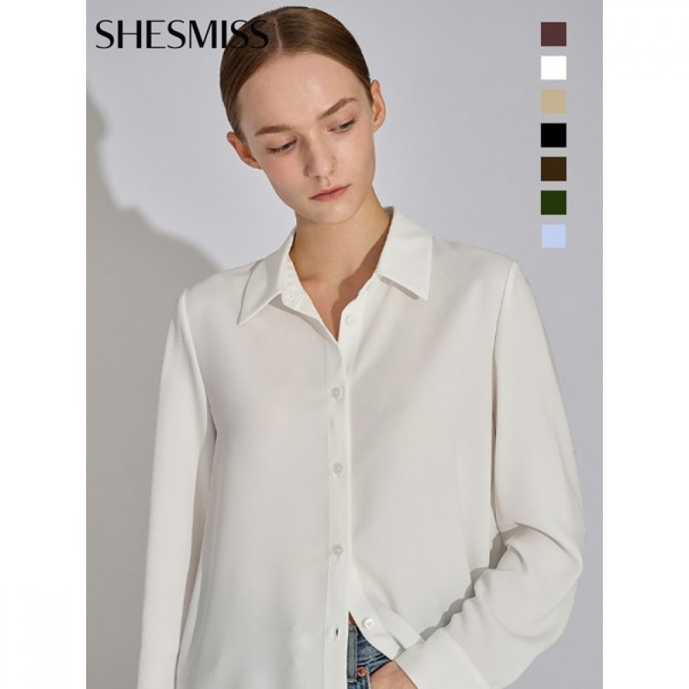 (シズ・ミス) デイリーソリッドシャツ_SWWSTO32010