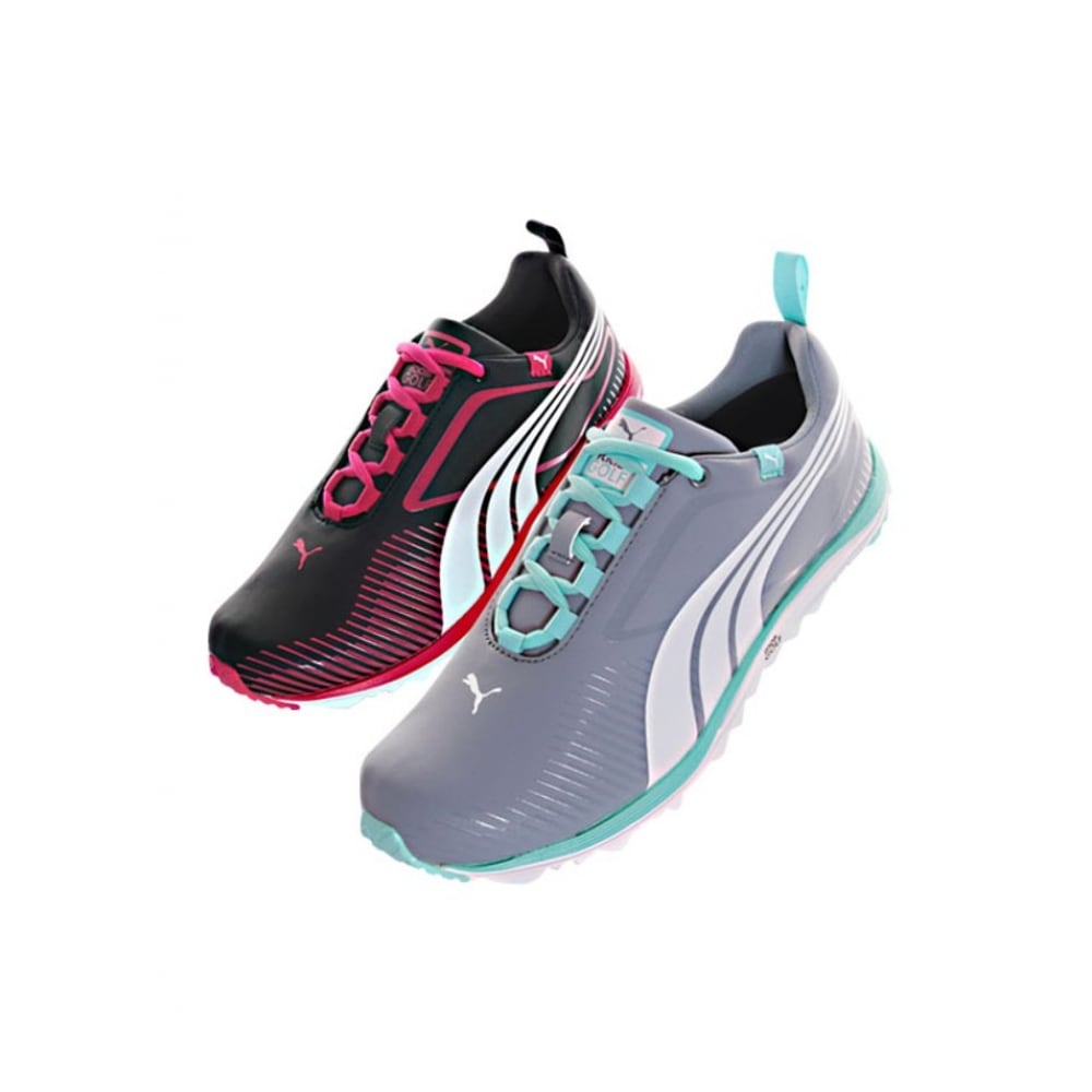 プーマゴルフプーマファスライトレディース 186743 05 グレー女性用ゴルフシューズ/スピックライト/プーマゴルフシューズ/プーマ女性用ゴルフシューズ/ファスライト