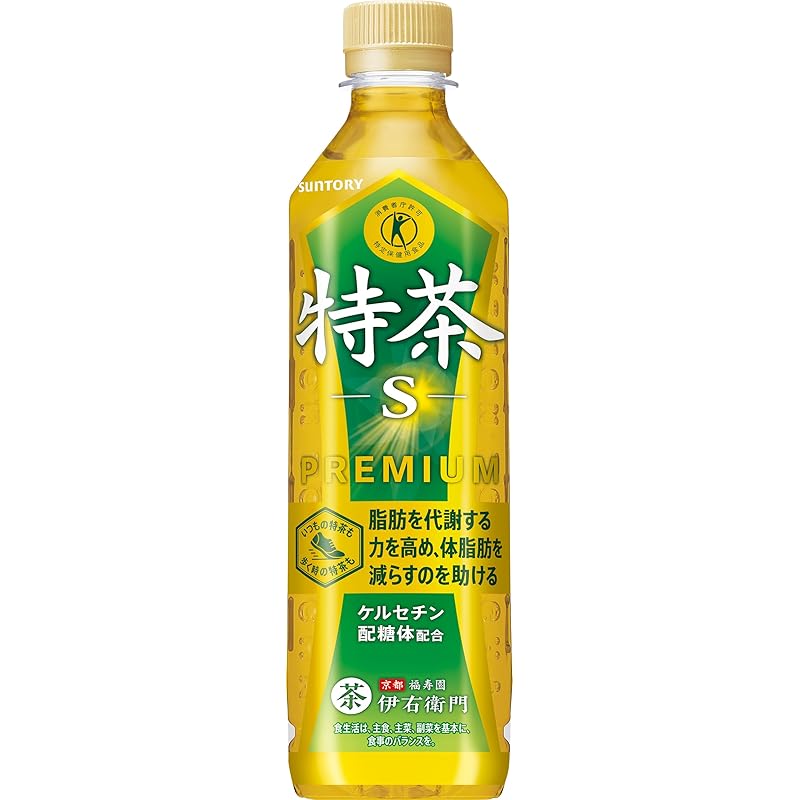 [トクホ]サントリー 伊右衛門 特茶 お茶 500ml×24本