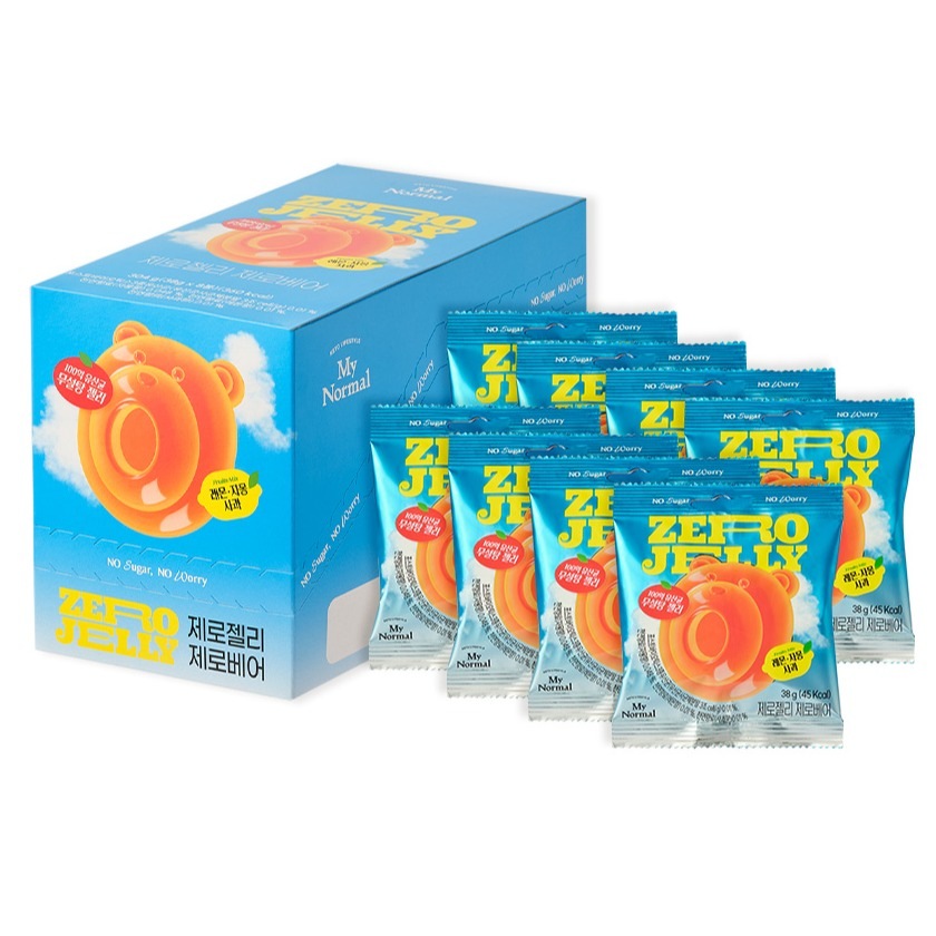 マイノーマル 砂糖不使用 ゼロゼリー ゼロベア 8p,304g,1個
