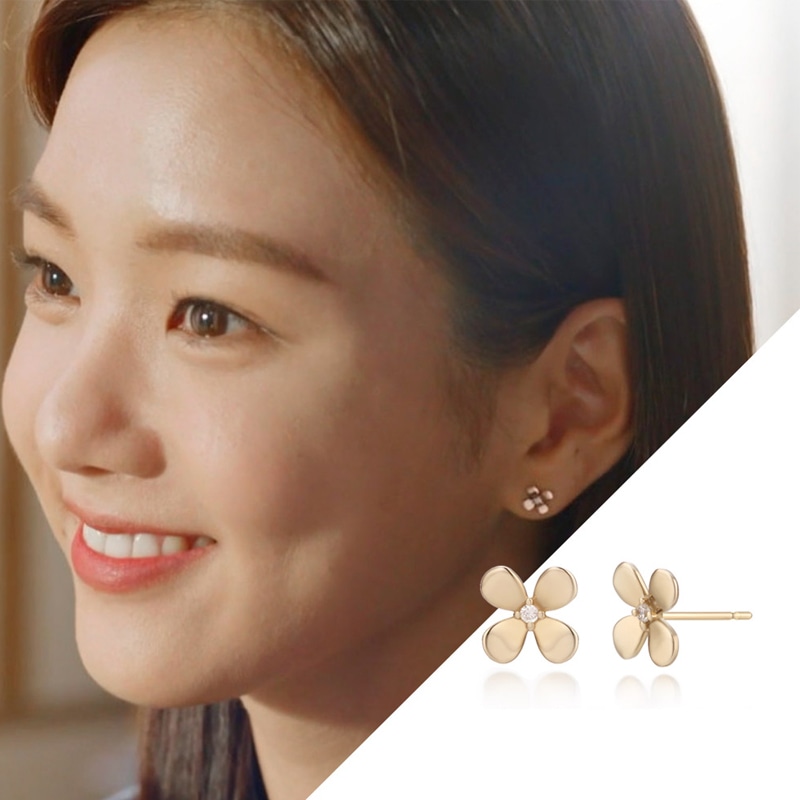 [俳優イセヒ着用] 14k ハピネスフラワーイヤリング/韓国ファッション/韓国ファッションスタイル/韓国ストリートファッション/SNSで人気/韓国の人気ブランド 14,256円