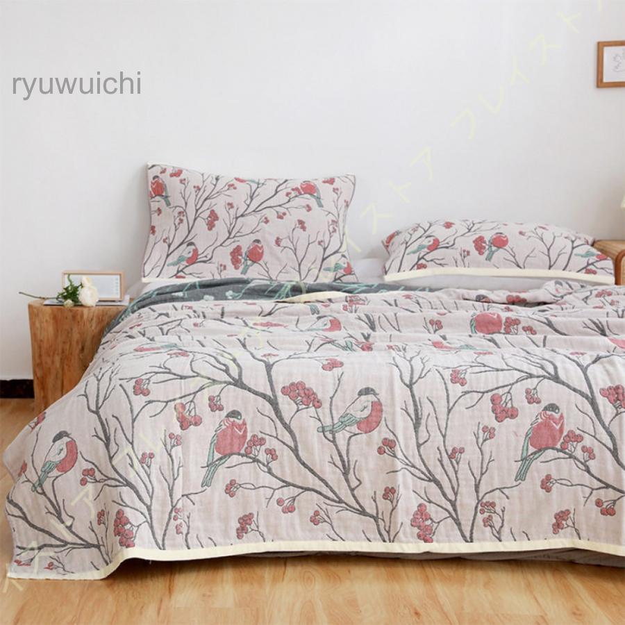 寝具 布団 毛布 タオルケット ガーゼケット 幾何柄 柄 チェック柄 洗えるタオルケット おなかケット ハーフケット ル セミダブル ダブルサイズ 5,389円