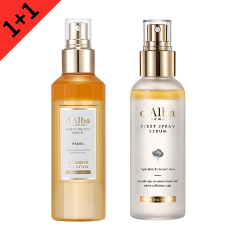 [大容量1+1] ホワイト トリュフ プライム インテンシブ セラム150ml1個+ホワイト トリュフ ファースト スプレー セラム100ml1個/かける アンチ エイジング コラーゲン セラム