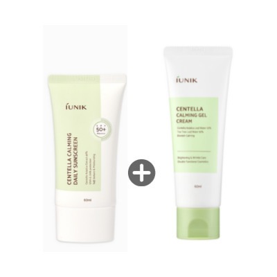 [2種]センテラ カーミング デイリー サンスクリーン 60ml+クリーム 60ml