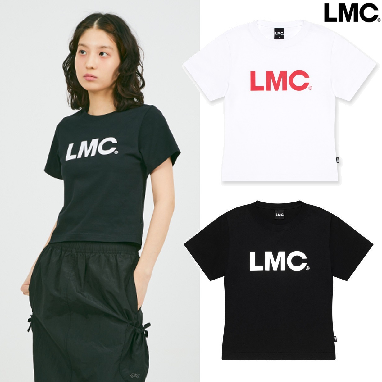 WM OG LOGO CROPPED TEE 2色 新商品 新学期 韓国人気 韓国ファッション 女性服 夏ファッション