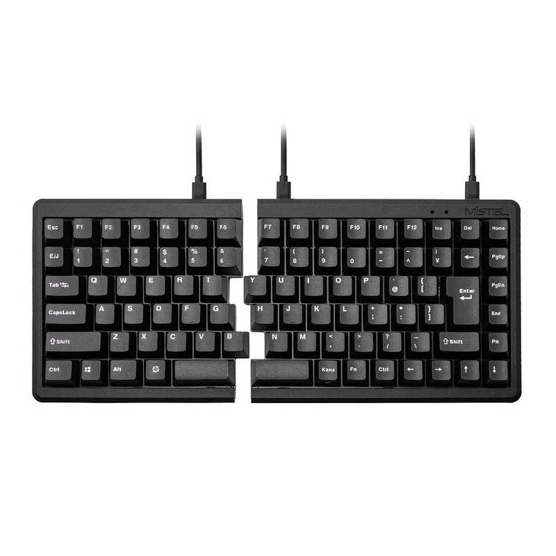 MISTEL　Barocco Mistel MD770 JIS (日本語配列/静音赤軸) ［有線］　ML-MD770-J-SR/BK