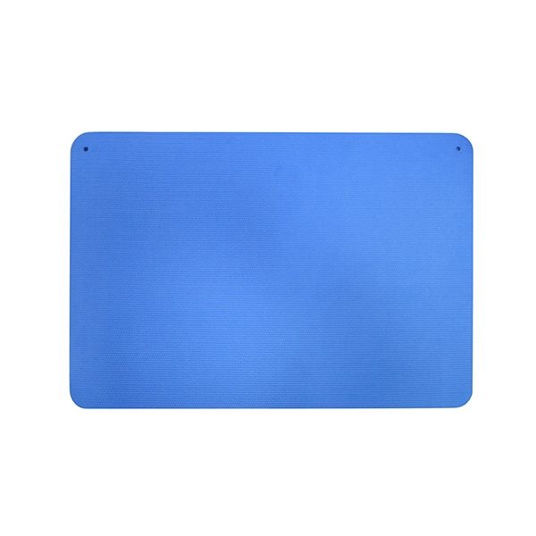 （まとめ） ワイズ すべりにくいお風呂場マット 約85x60cm ブルー BW-027 1枚 [x2セット]