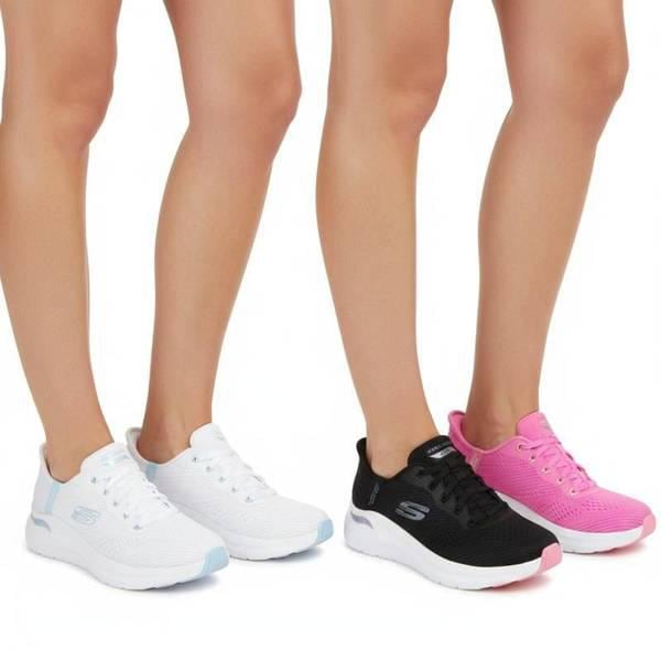 女性 ゴーウォーク アーチフィット 2.0 紐 スリップイン SL0WPCEX042 外 2種 正常