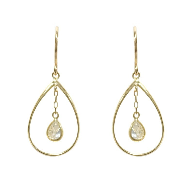 リボン済＆紙袋 ピアス 正規品 レディース しずくモチーフ ジュエリー プレゼント アクセサリー シルバー 女性 ギフト 祝い