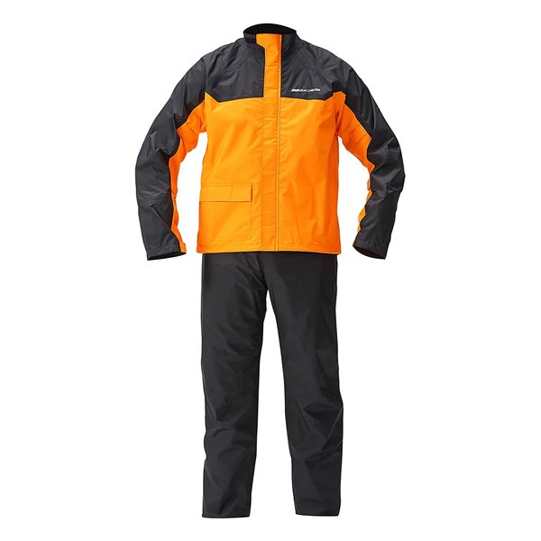 YAR30 CYBER TEX2 ダブルガード レインスーツ オレンジ 4Lサイズ 90792-R0554