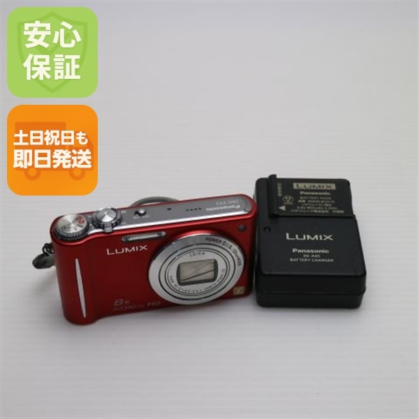 美品 DMC-ZX3 レッド Panasonic LUMIX デジカメ 34