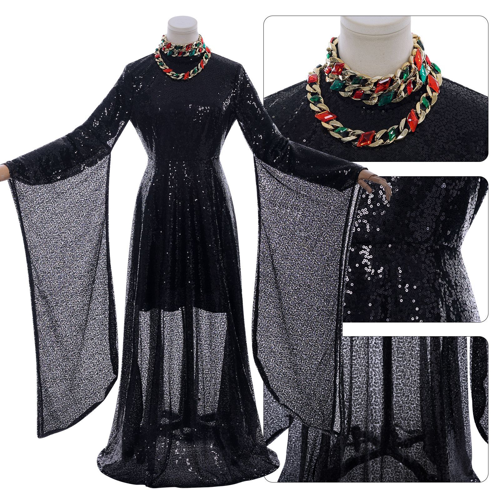 【2025新作】コスプレ 仮装白雪姫実写版cos服毒皇后悪辣な皇后コスプレアニメ出演服ハロウィン服装 イベント用品 8,627円