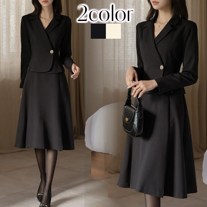 ワンピース 結婚式 ツーピース風 セレモニー 入園式 入学 卒業式ドレス