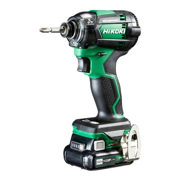 WH12DCA (2LS) 10.8V コードレスインパクトドライバー (最大トルク170Nm 蓄電池充電器ケース付)