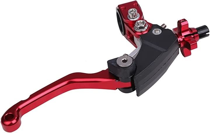 ウルトラライト クラッチ レバー ピボット パーチ YZ125 YZ250 XR250 SL230 WR250 セロー250 CRF125 CRF150 CRF250L 等(レッド)