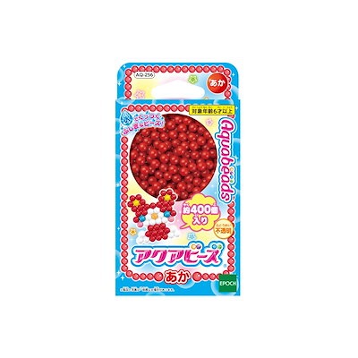 他サイト： エポック社 アクアビーズ あか【AQ-256】 AQ-256アクアビーズアカの商品画像